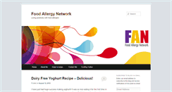 Desktop Screenshot of foodallergynetwork.co.uk